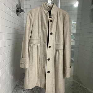 Jcrew wool coat size 2